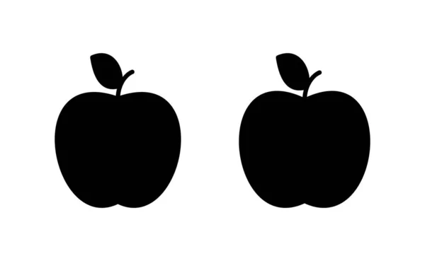 Vetor Ícone Apple Para Web Aplicativo Móvel Sinal Apple Símbolos — Vetor de Stock