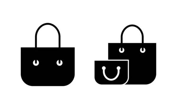 用于Web和移动应用程序的购物袋图标向量 购物标志和符号 — 图库矢量图片