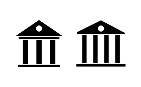 Vecteur Icônes Bancaires Pour Application Web Mobile Signe Symbole Banque — Image vectorielle
