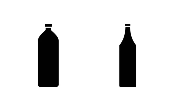 Bottle Icon Vector Web Mobile App Bottle Sign Symbol — Image vectorielle