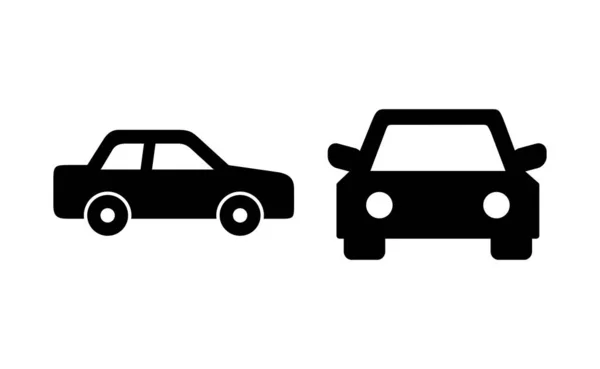 Car Icon Vector Web Mobile App Car Sign Symbol Small —  Vetores de Stock