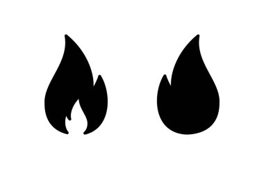 Fire icon vector for web and mobile app. fire sign and symbol