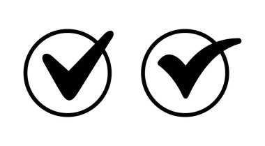 Web ve mobil uygulama için onaylanmış simge vektörü. Onaylanmış Madalya Simgesi