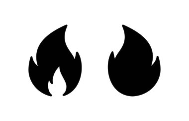 Fire icon vector for web and mobile app. fire sign and symbol