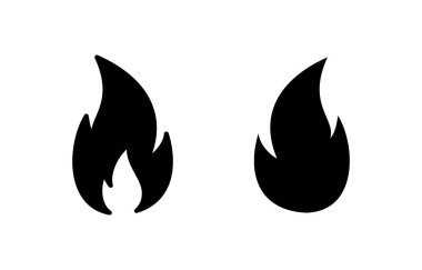 Fire icon vector for web and mobile app. fire sign and symbol