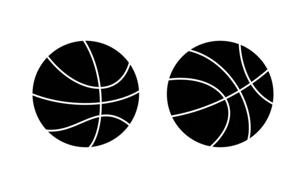 Basketball Icon Vector Web Mobile App Basketball Ball Sign Symbol — Stockový vektor