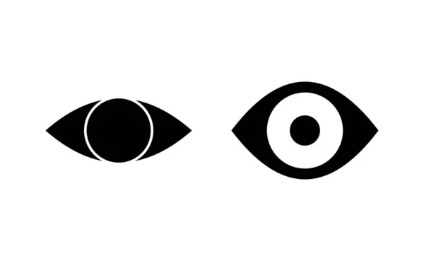 Eye Icon Vector Web Mobile App Eye Sign Symbol Look —  Vetores de Stock