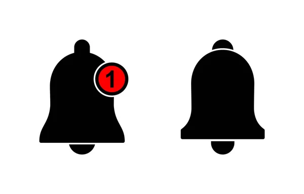 Вектор Bell Icon Веб Мобильного Приложения Знак Уведомления Символ Дизайна — стоковый вектор