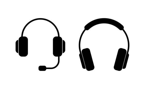 Headphone Icon Vector Web Mobile App Headphone Sign Symbol — Διανυσματικό Αρχείο