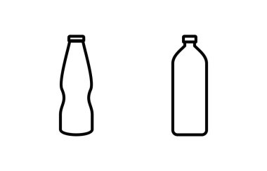 Bottle icon vector for web and mobile app. bottle sign and symbol