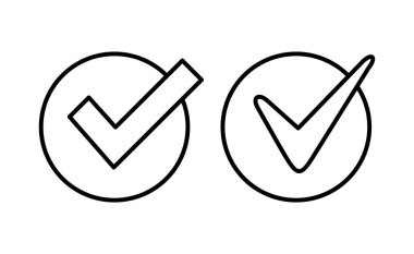 Web ve mobil uygulama için onaylanmış simge vektörü. Onaylanmış Madalya Simgesi