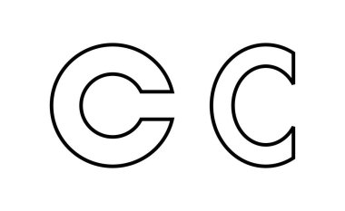 Copyright icon vector for web and mobile app. copyright sign and symbol