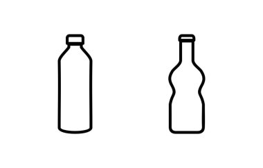 Bottle icon vector for web and mobile app. bottle sign and symbol