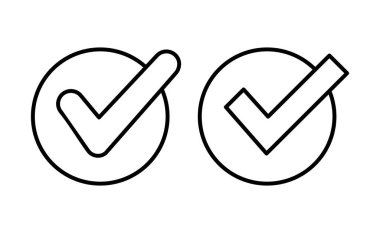 Web ve mobil uygulama için onaylanmış simge vektörü. Onaylanmış Madalya Simgesi