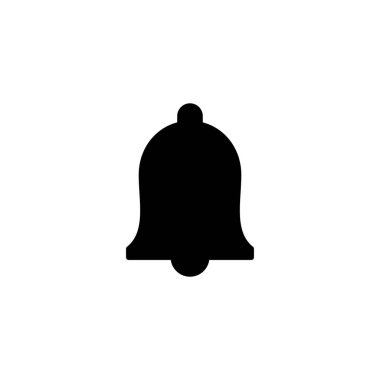 Bell Simgesi. Web sitesi tasarımı için uyarı işareti ve sembol