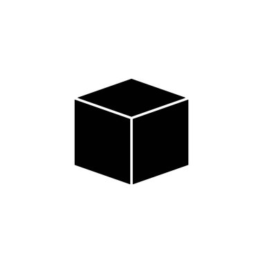 Kutu simgesi. kutu işareti ve sembol, paket, paket