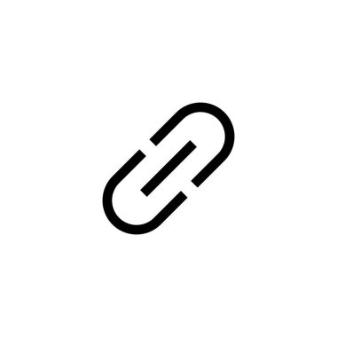 Bağlantı simgesi. Hiper bağlantı zinciri işareti ve sembolü