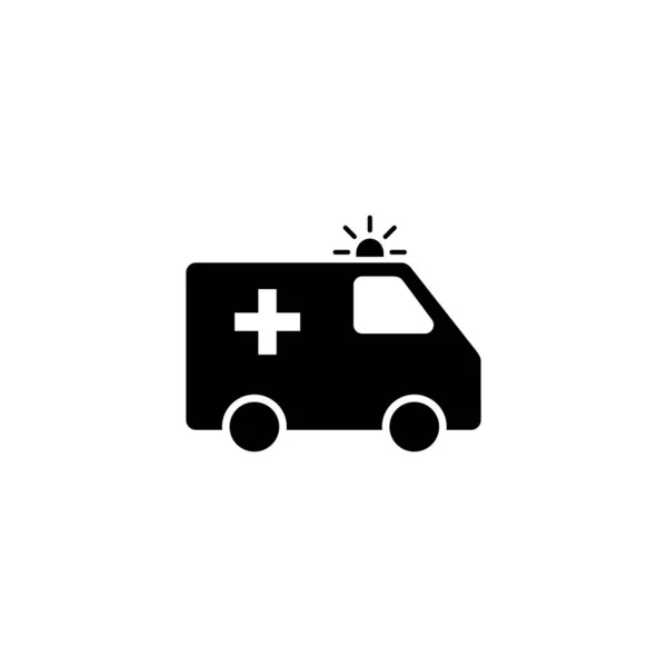 救急車のアイコン 救急車の標識とシンボル 救急車 — ストックベクタ