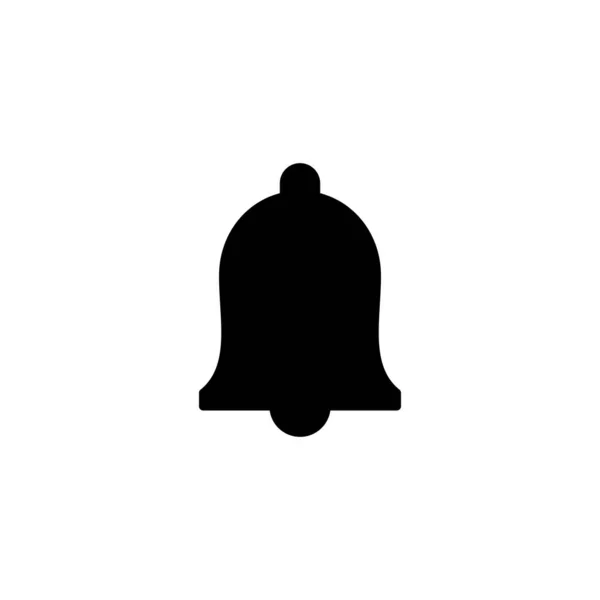 Icône Bell Signe Notification Symbole Pour Conception Site Web — Image vectorielle