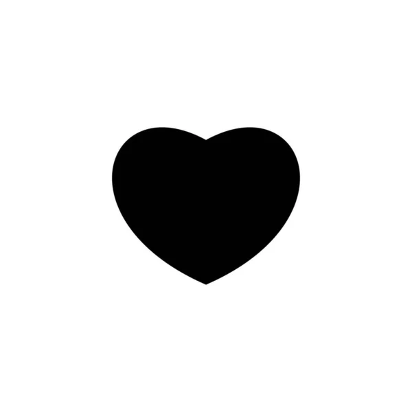Ícone Amor Sinal Coração Símbolo Como Vetor Ícone — Vetor de Stock
