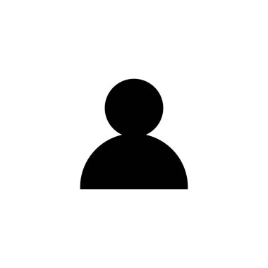 Kullanıcı Simgesi. İmza ve sembol. insanlar simgesi. 