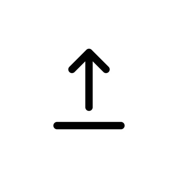 Вивантажити Піктограму Завантажити Знак Даних Символ — стоковий вектор