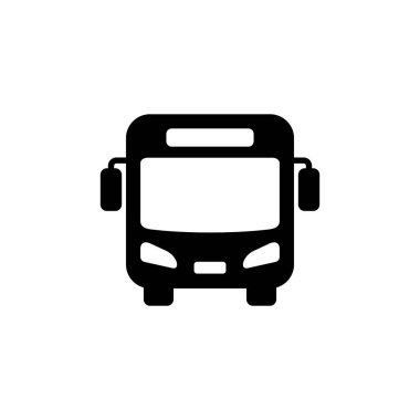 Otobüs simgesi. Otobüs tabelası ve sembol. taşıma sembolü