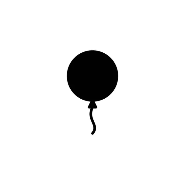 Ballon Icoon Partij Ballon Teken Symbool — Stockvector