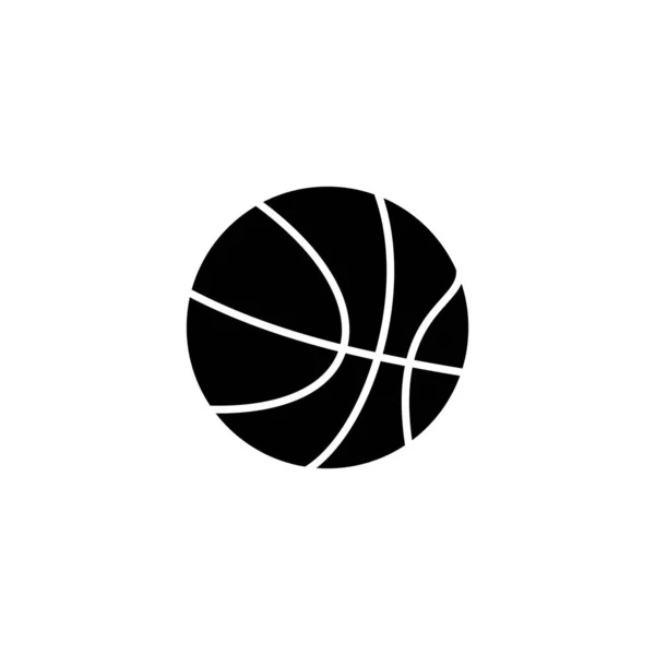 Баскетбольна Ікона Баскетбольний Знак Символ — стоковий вектор