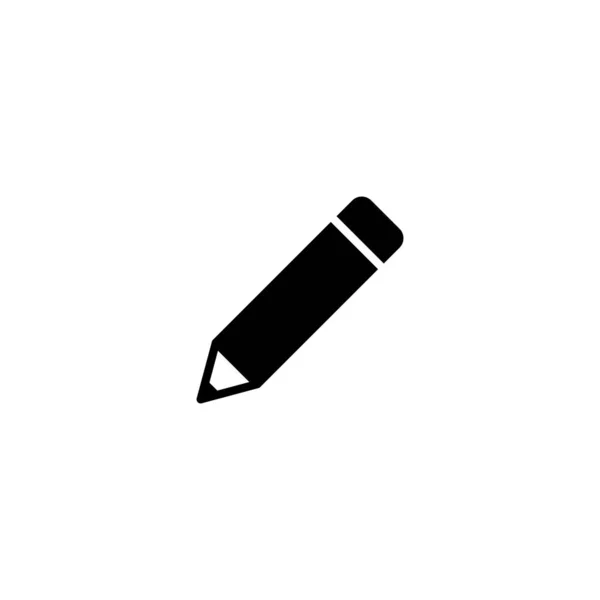 Ikona Tužky Znak Symbol Pera Upravit Vektor Ikon — Stockový vektor