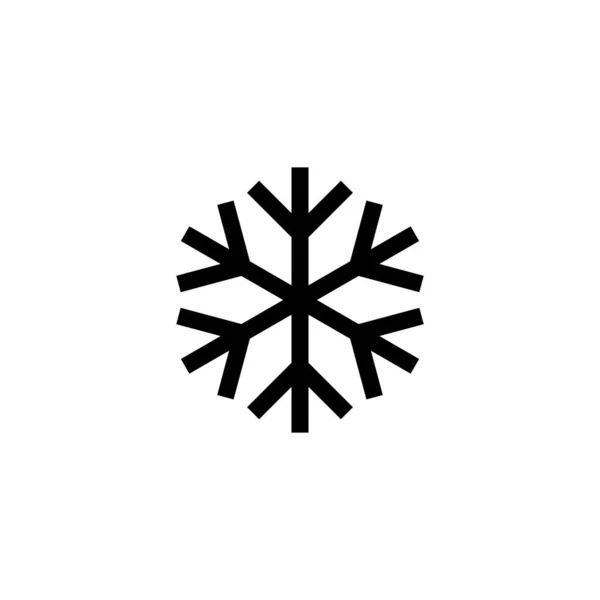 白雪公主雪花标志和符号 — 图库矢量图片