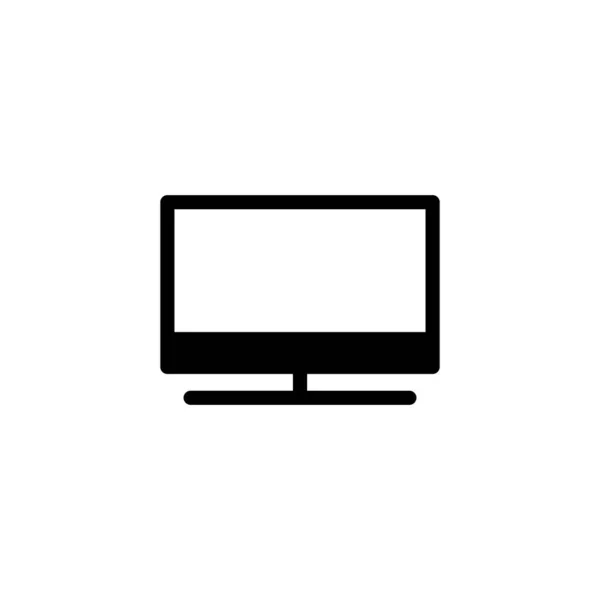 Ikona Telewizji Znak Symbol Telewizyjny — Wektor stockowy