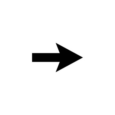 Ok simgesi. Web tasarımı için ok işareti ve sembol.