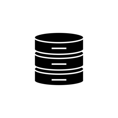 Veritabanı simgesi. veritabanı işareti ve sembolü