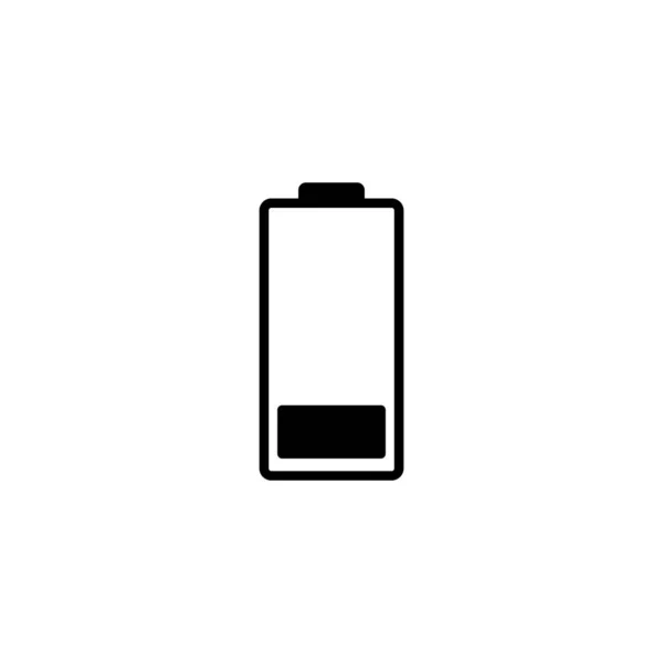 电池图标 电池充电标志和符号 电池充电水平 — 图库矢量图片