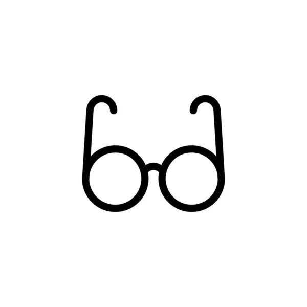 Szemüveg Ikon Szemüveg Jel Szimbólum — Stock Vector