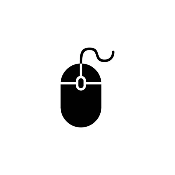 Ikona Myši Klepněte Znak Symbol Vektor Ikony Ukazatele — Stockový vektor