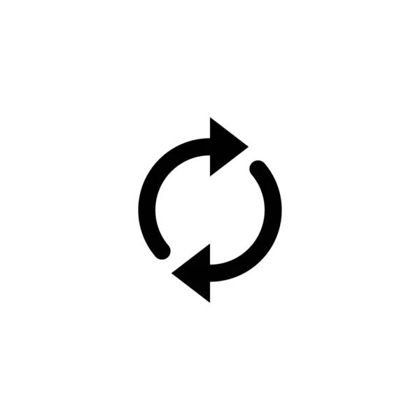 Symbol Aktualisieren Zeichen Und Symbol Neu Laden Symbole Aktualisieren — Stockvektor
