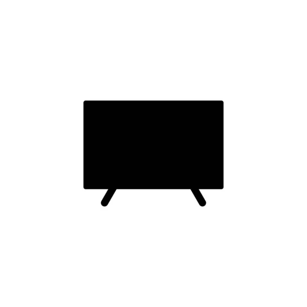 Icono Signo Símbolo Televisión — Vector de stock
