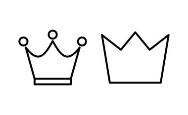 Crown icon vector for web and mobile app. crown sign and symbol
