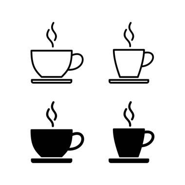 coffee cup icon vector for web and mobile app. cup a coffee sign and symbol