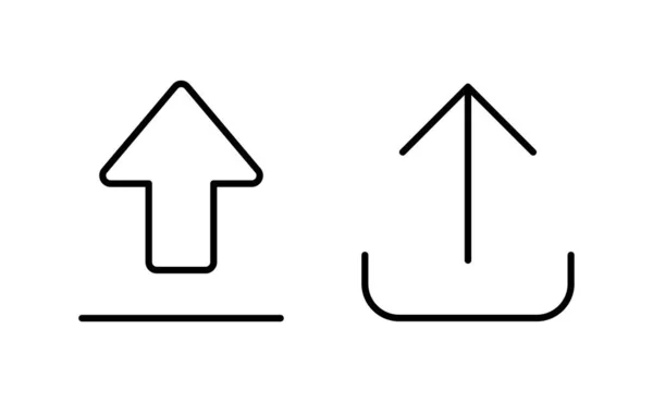 Carregar Vetor Ícone Para Web Aplicativo Móvel Sinal Dados Carga —  Vetores de Stock