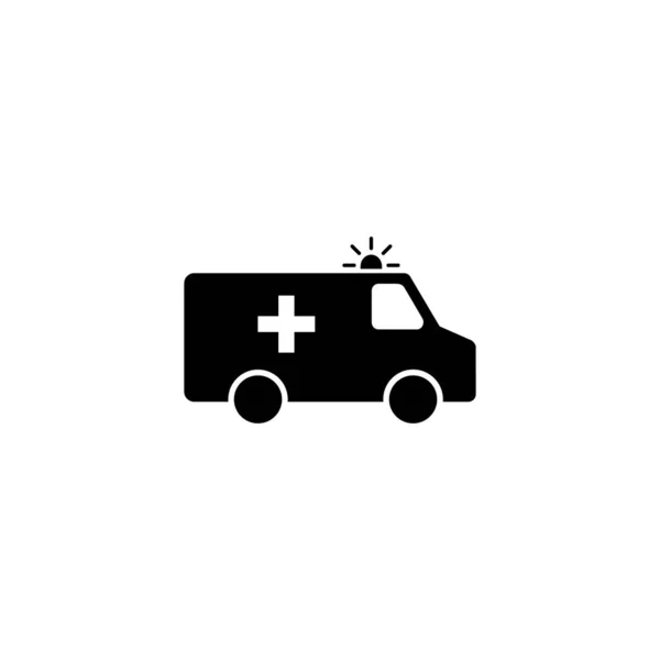Rettungswagen Symbol Rettungswagen Zeichen Und Symbol Rettungswagen — Stockvektor