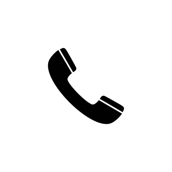 Значок Вызова Телефонный Знак Символ Значок Телефона Свяжитесь Нами — стоковый вектор