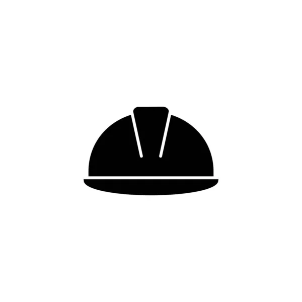 Icône Casque Casque Moto Signe Symbole Icône Casque Construction Casque — Image vectorielle