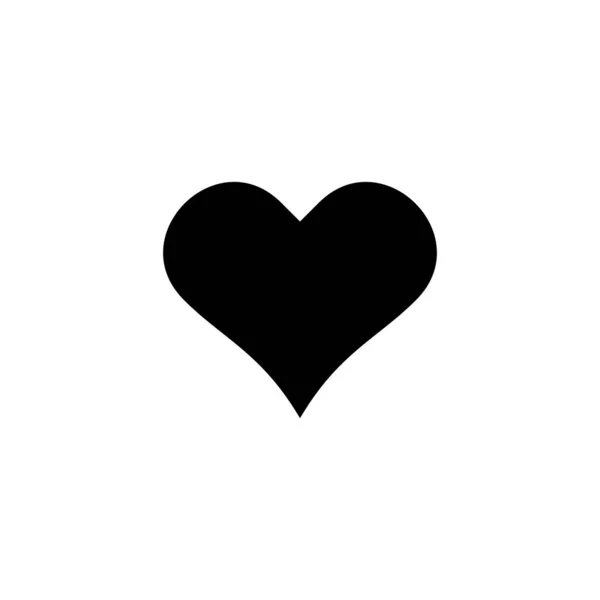 Kärleksikon Hjärttecken Och Symbol Som Ikon Vektor — Stock vektor