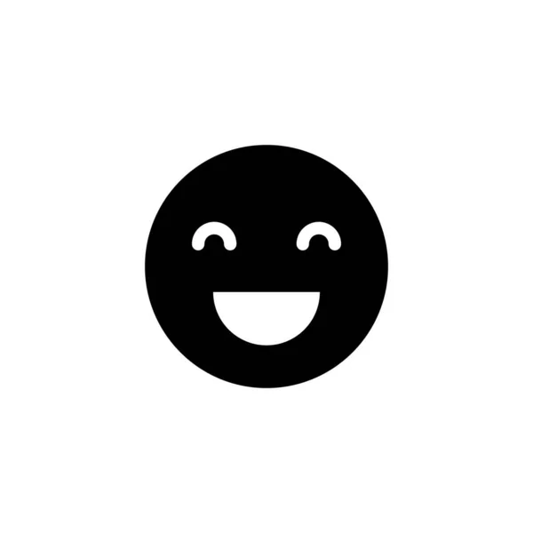 笑顔のアイコン 笑顔の感情アイコン フィードバックのサインと記号 — ストックベクタ