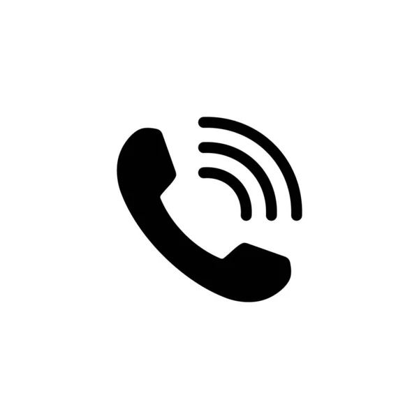 Rufzeichen Telefonschild Und Symbol Telefon Symbol Kontaktieren Sie Uns — Stockvektor