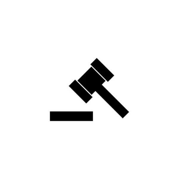 Εικόνα Gavel Δικαστής Gavel Σημάδι Και Σύμβολο Νομική Εικόνα Σφυρί — Διανυσματικό Αρχείο