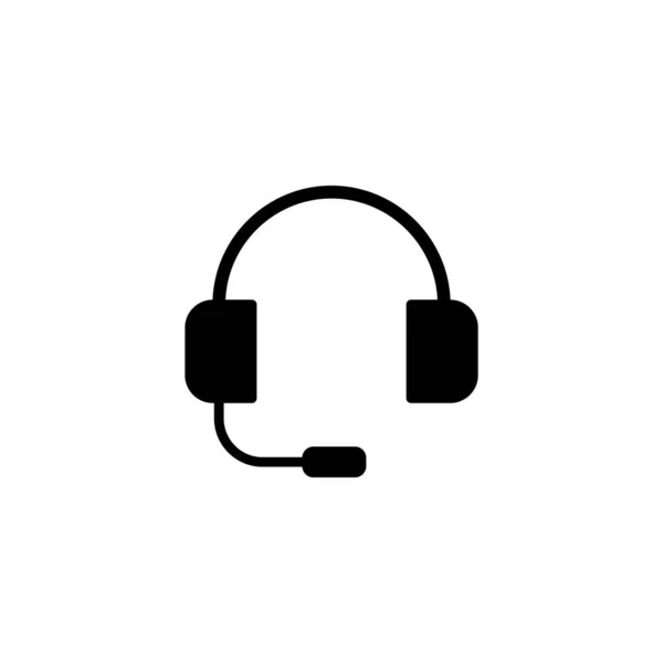 Headphone Icon Headset Sign Symbol — Stock Vector